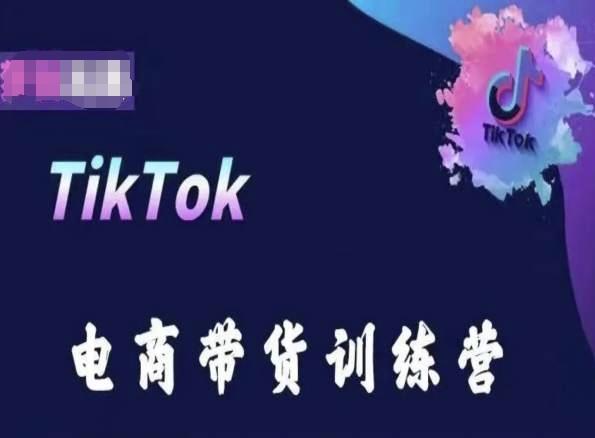 TikTok电商带货训练营,跟随时代潮流,跨境掘金-数码之翼