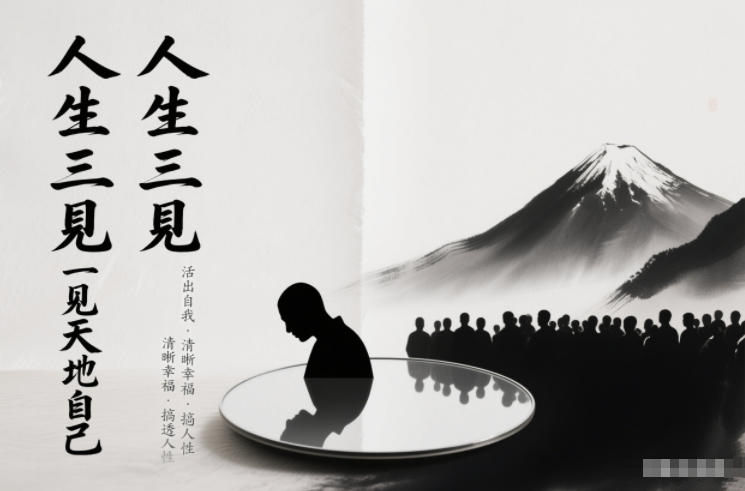人生三见一见天地见众生见自己,活出自我拥有清晰幸福人生,搞透人性-数码之翼