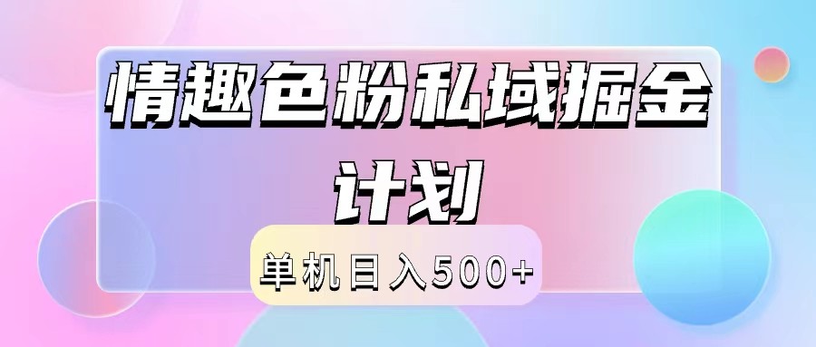 2024情趣色粉私域掘金天花板日入500+后端自动化掘金-数码之翼