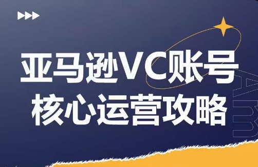 亚马逊VC账号核心玩法解析，实战经验拆解产品模块运营技巧，提升店铺GMV，有效提升运营利润-数码之翼