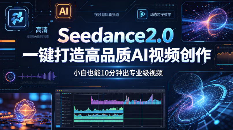 Seedance2.0一键打造高品质AI视频创作，小白也能10分钟出专业级视频-数码之翼