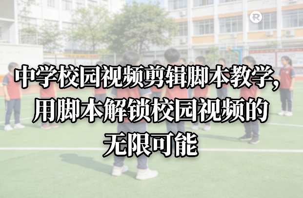 中学校园视频剪辑脚本教学,用脚本解锁校园视频的无限可能-数码之翼