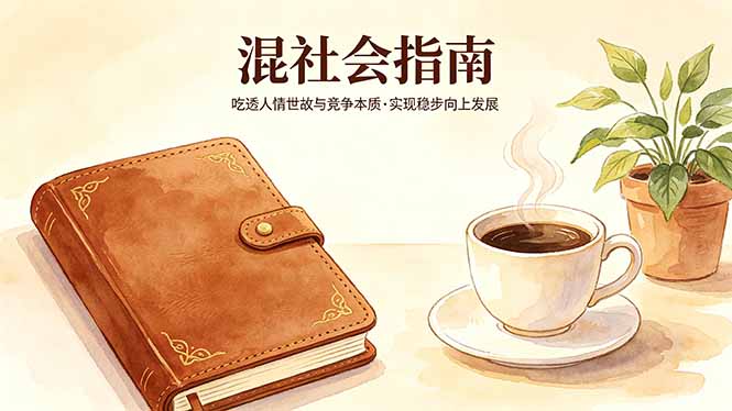 付费文章：混社会指南，吃透人情世故与竞争本质，实现稳步向上发展-数码之翼